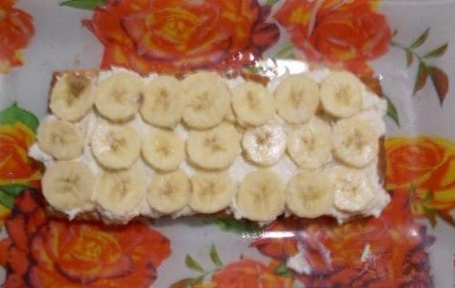 Творожный торт с печеньем. 03