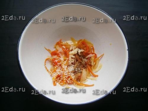 Маринованные шампиньоны по-корейски. 05