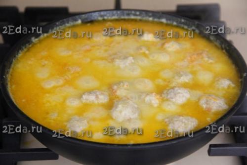 Фрикадельки в молочном соусе. 05 Фрикадельки в молочном соусе. 05