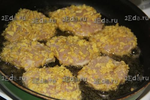 Куриное Филе в панировке из чипсов. 04 Куриное Филе в панировке из чипсов. 04