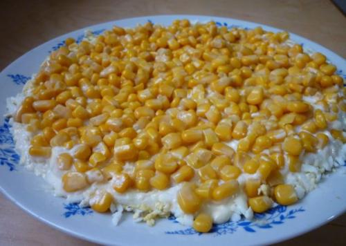 Салат с горбушей и сыром. 05 Салат с горбушей и сыром. 05