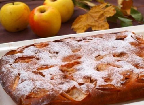 Яблочный пирог на кефире. 05 Яблочный пирог на кефире. 05