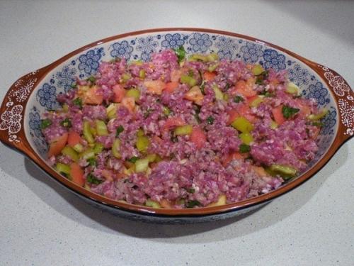 Картофель, запеченный с фаршем. 04