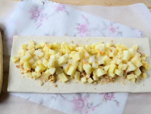 Самый простой яблочный штрудель. 03 Самый простой яблочный штрудель. 03