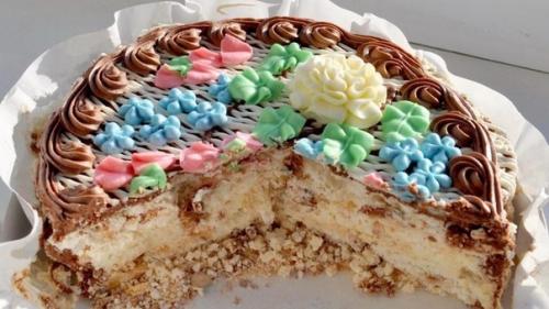 Торт Киевский.  Любимый торт всех советских граждан, который очень трудно было достать. 01 Торт Киевский.  Любимый торт всех советских граждан, который очень трудно было достать. 01