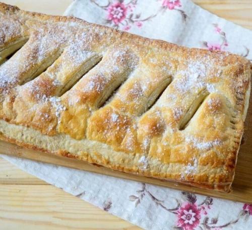 Самый простой яблочный штрудель. 05 Самый простой яблочный штрудель. 05