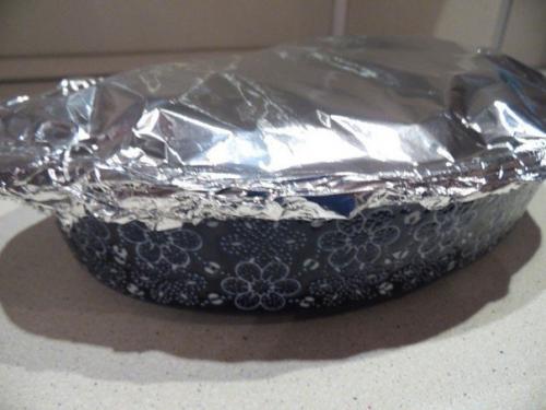 Картофель, запеченный с фаршем. 08