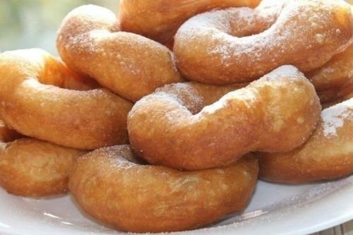 Творожные пышки.
Творог - 100 г.
