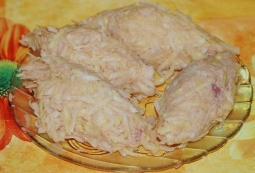 Картофельные зразы с мясным фаршем. 03