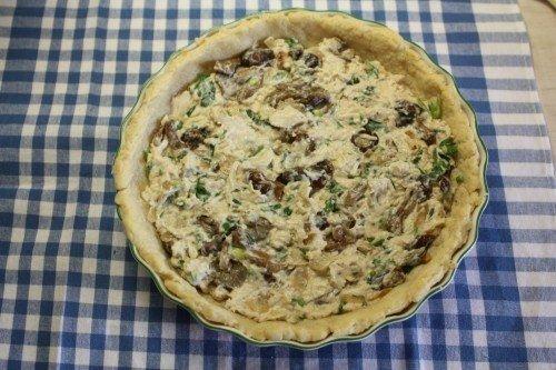 Вкусный до безумия и безумно сытный пирог Курино - Грибной Жульен. 02 Вкусный до безумия и безумно сытный пирог Курино - Грибной Жульен. 02