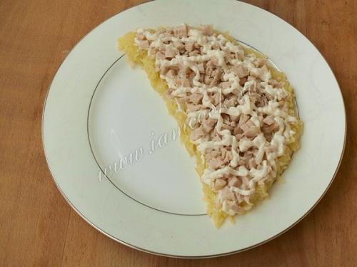 Салат Апельсиновая Долька. 03