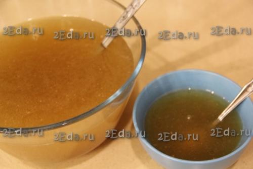 Холодец из курицы с желатином в мультиварке. 04