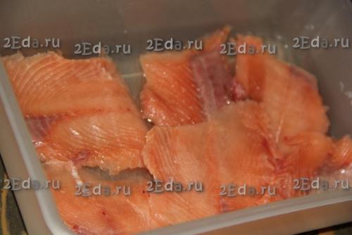 Слабосолёная горбуша в домашних условиях под семгу. 03 Слабосолёная горбуша в домашних условиях под семгу. 03