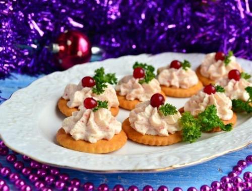 Закуска на крекерах. 06 Закуска на крекерах. 06