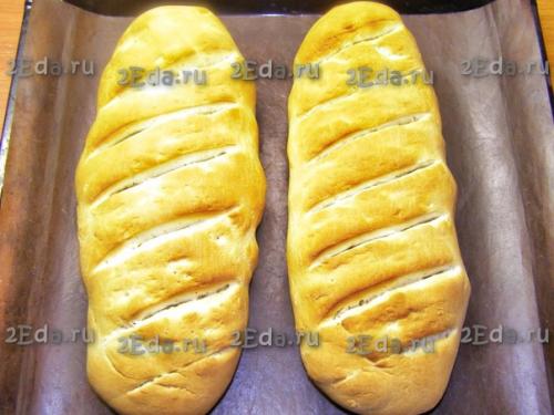 Хлеб на живых дрожжах в духовке. 05 Хлеб на живых дрожжах в духовке. 05