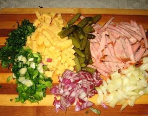 Салат Старый Мюнхен. 03 Салат Старый Мюнхен. 03