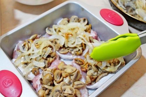 Мясо по-французски. Вкусный рецепт без майонеза. 03 Мясо по-французски. Вкусный рецепт без майонеза. 03