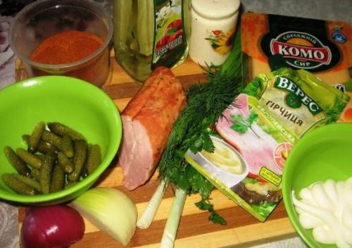 Салат Старый Мюнхен. 01 Салат Старый Мюнхен. 01