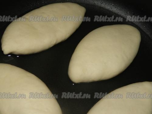 Жареные пирожки с зелёным луком и яйцом. 05 Жареные пирожки с зелёным луком и яйцом. 05