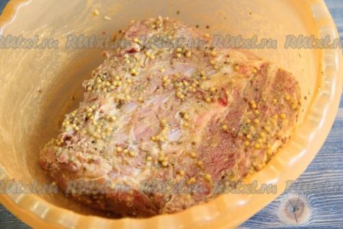 Буженина в духовке в рукаве. 04 Буженина в духовке в рукаве. 04