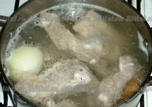 Свиные ребрышки в медово - соевом соусе. 02