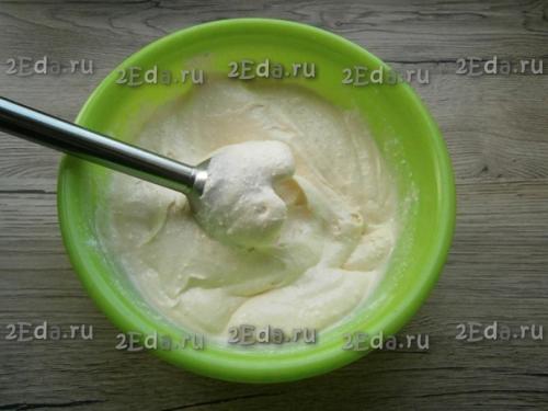 Творожный пирог с яблоками в духовке. 04