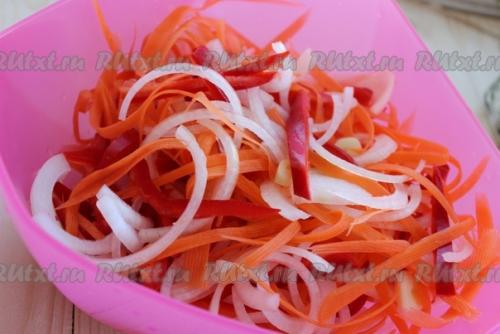 Маринованный болгарский перец быстрого приготовления. 02