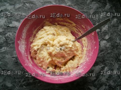 Творожный кулич без дрожжей. 04 Творожный кулич без дрожжей. 04