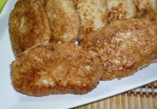 Котлеты для диеты - даже не знаю, какие они более - полезные или вкусные. 05