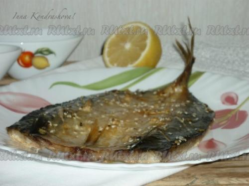 Скумбрия, запеченная в духовке с лимоном. 06