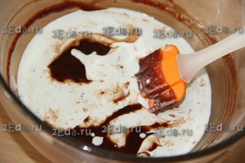 Творожно - шоколадная пасха без яиц. 03