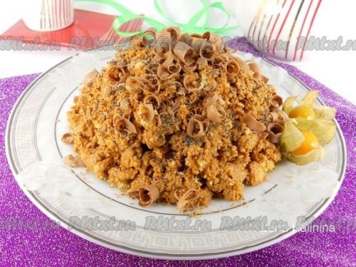 Торт Муравейник со сгущенкой. 05