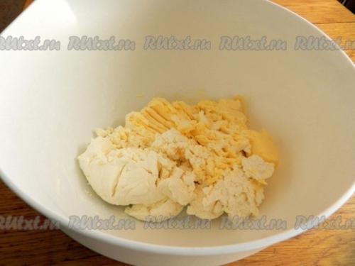 Рогалики из творожного теста. 01