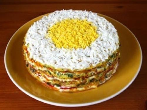 Кабачковый торт. Ингредиенты: 08 Кабачковый торт. Ингредиенты: 08