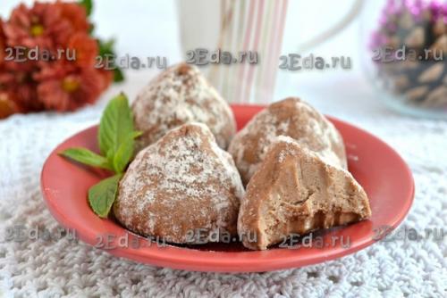 Трюфели из сухого молока. 06