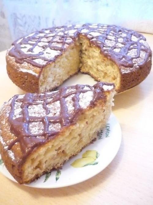 Кекс творожный.  Рецепт: