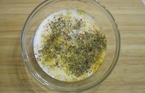 Куриный шашлык на кефире. 02