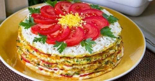 Кабачковый торт. Ингредиенты: 09 Кабачковый торт. Ингредиенты: 09