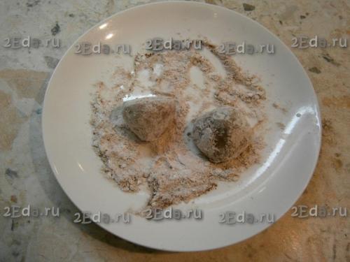 Трюфели из сухого молока. 05