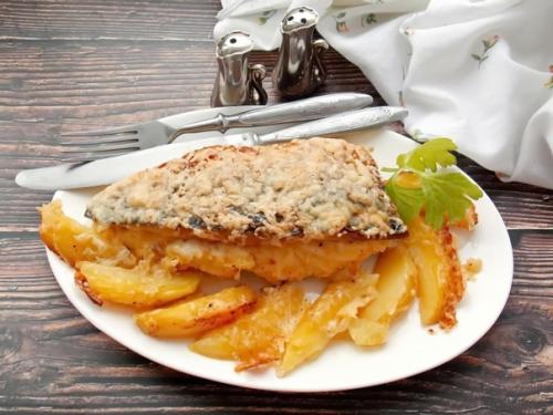 Скумбрия, запечённая с сыром. 09 Скумбрия, запечённая с сыром. 09