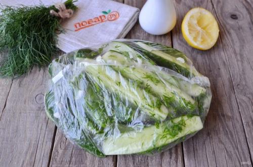 Малосольные огурцы за 2 часа. 04