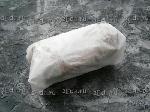 Сало, варёное с чесноком в пакете. 07 Сало, варёное с чесноком в пакете. 07