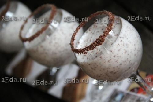 Десерт из кефира и сметаны с желатином. 05 Десерт из кефира и сметаны с желатином. 05