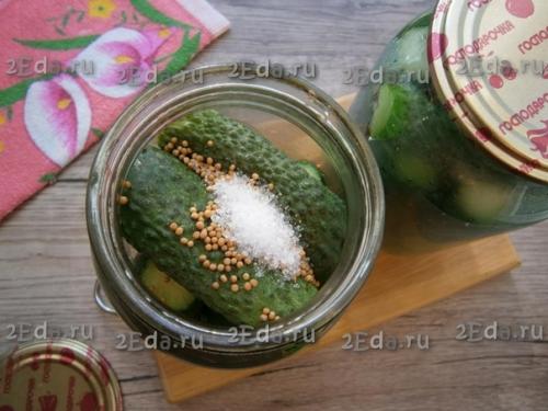 Огурцы, маринованные с лимонной кислотой на зиму. 04 Огурцы, маринованные с лимонной кислотой на зиму. 04