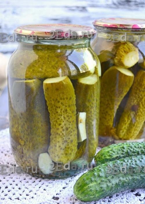 Огурцы, маринованные с лимонной кислотой на зиму. 06 Огурцы, маринованные с лимонной кислотой на зиму. 06