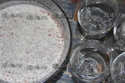 Десерт из кефира и сметаны с желатином. 03 Десерт из кефира и сметаны с желатином. 03