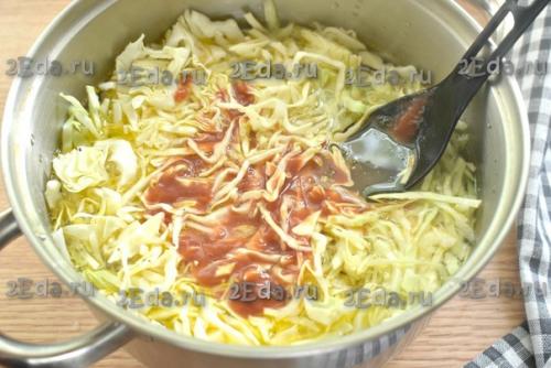 Свинина, тушёная с капустой и картошкой. 05 Свинина, тушёная с капустой и картошкой. 05