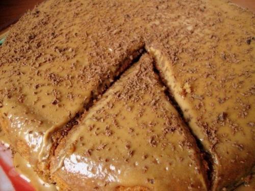 Кофейный пирог Из Того, что Есть в Холодильнике.