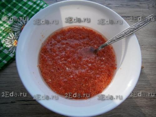 Острая закуска из баклажанов на зиму. 03