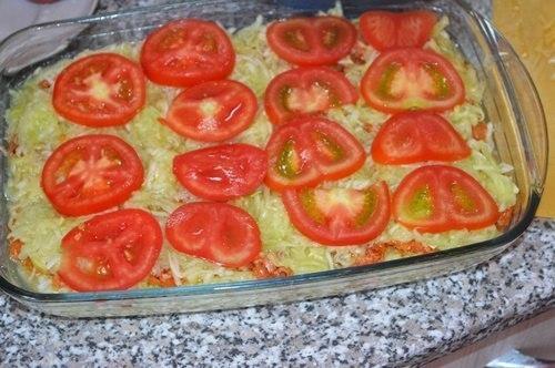 Запеканка из кабачков с фаршем и помидорами - обалденно вкусное блюдо для тонкой талии. 03